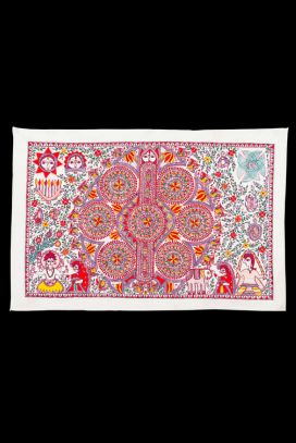 Chakra Of Life - Madhubani Painting
