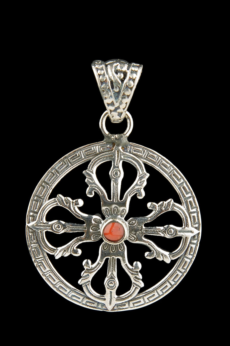 Circular Bezel Pendant