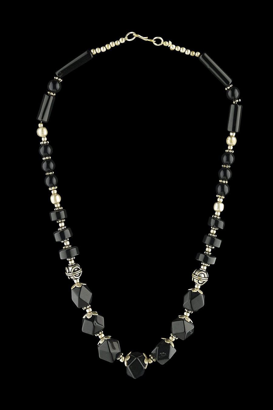 Designer Necklace - Black Onyx