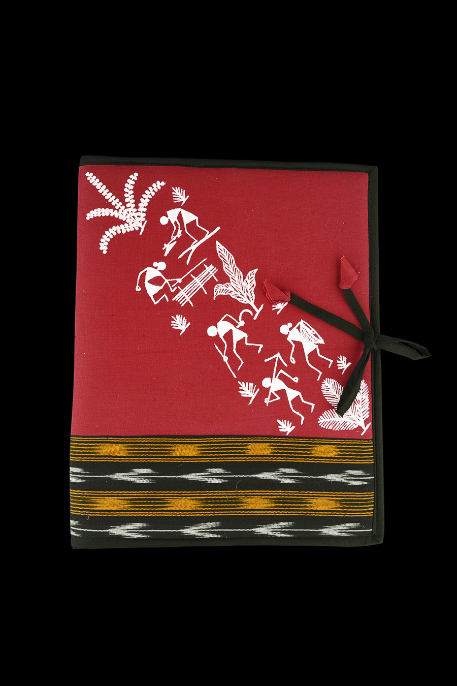 File Folder with Warli Art on Cover