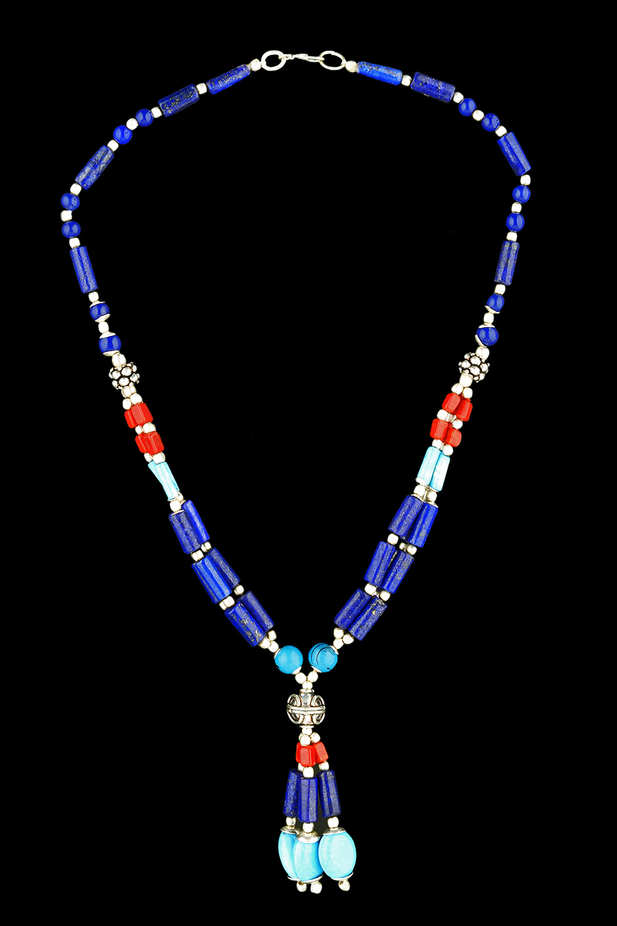 Fine Mixed Stone Necklace 