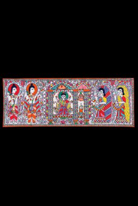 Gauri - Madhubani Painting