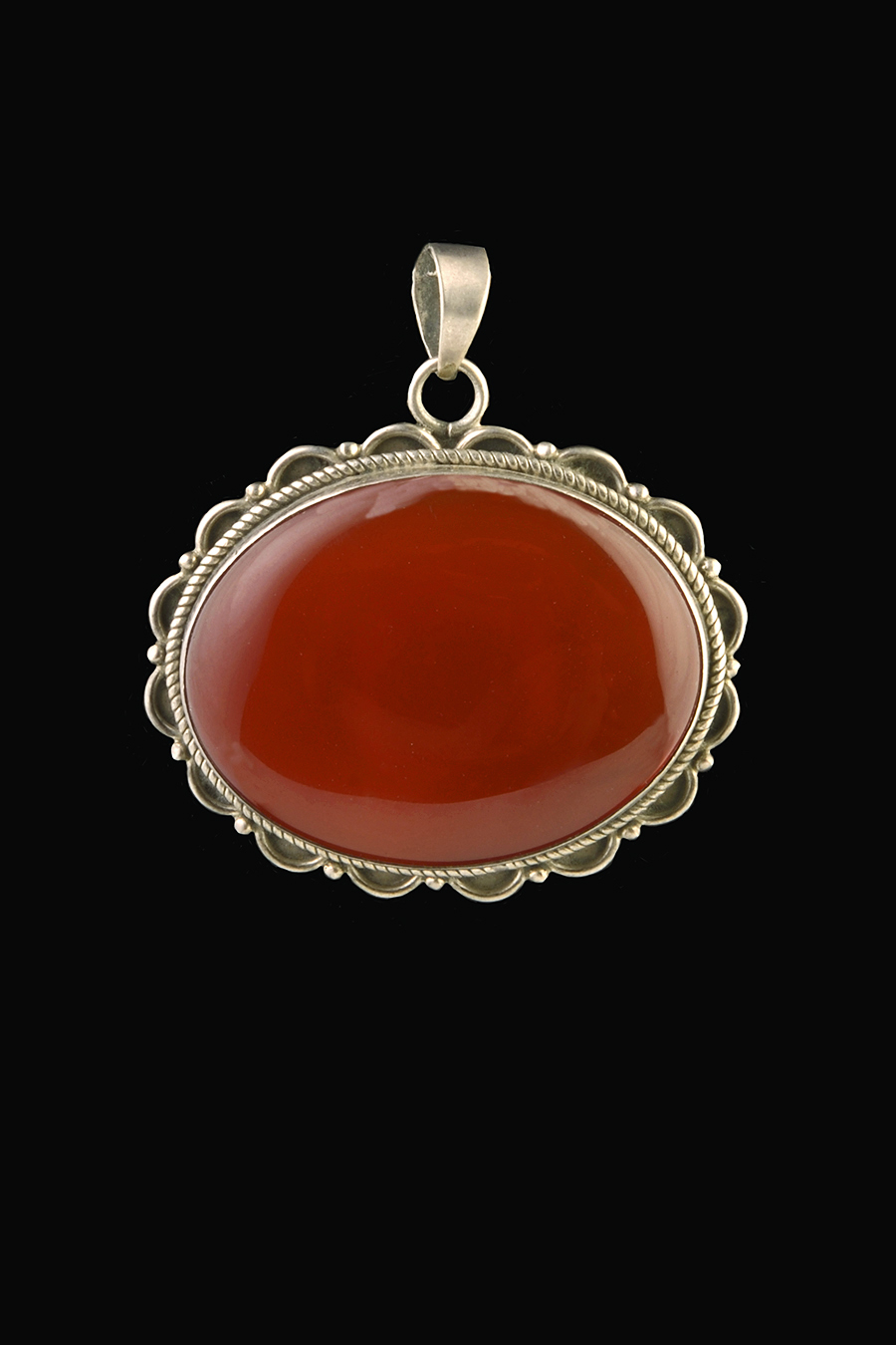 Red Onyx Pendant - Large Size