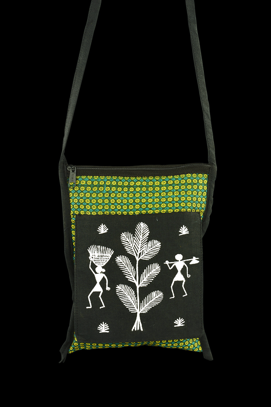 Sling Bag with Warli Theme