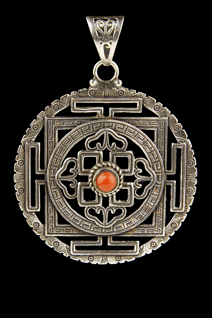 Tibetan Mandala Pendant