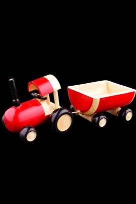 Toy Tractor - Channapatna Toy