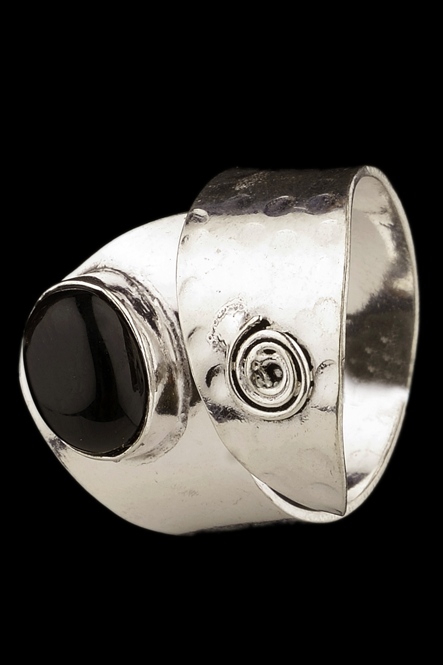 Unique Black Onyx Ring